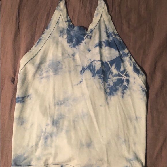 Tie Dye Backless Halter - Picture 2 of 2